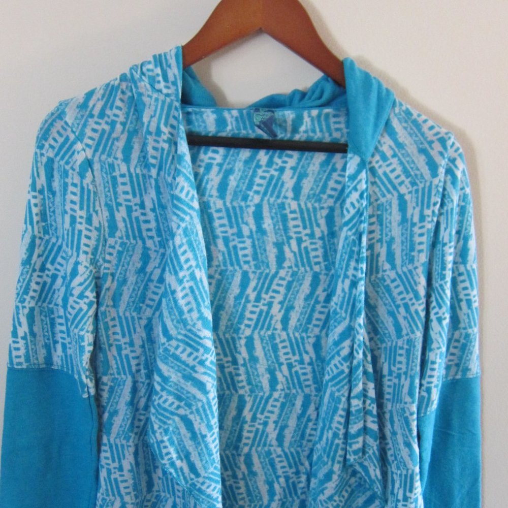 Prana Cardigan S - Blue/white